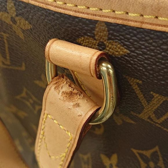 Louis Vuitton Monogram Batignolles Handbag PVC Leather Brown - Picture 6 of 8